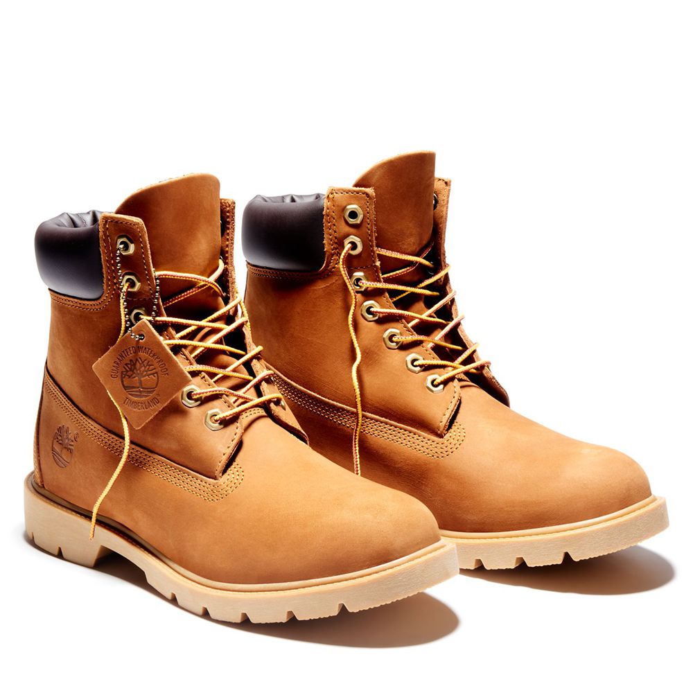 Bota Neve Masculino - Timberland 6-Inch Basic Impermeavel W/Padded Collar - TBDFR5176 - Marrom